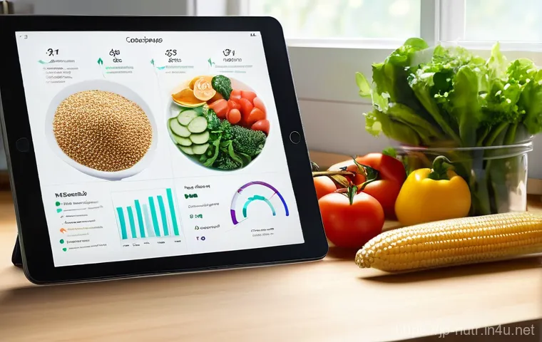 영양사와 개인 맞춤형 식단 - **Prompt 1: The Smart & Personalized Kitchen Journey**
    A bright, clean, and modern kitchen. A yo...